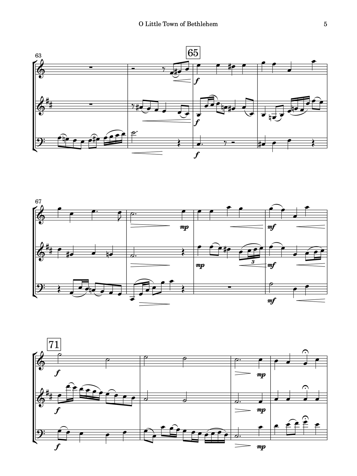 O Little Town of Bethlehem