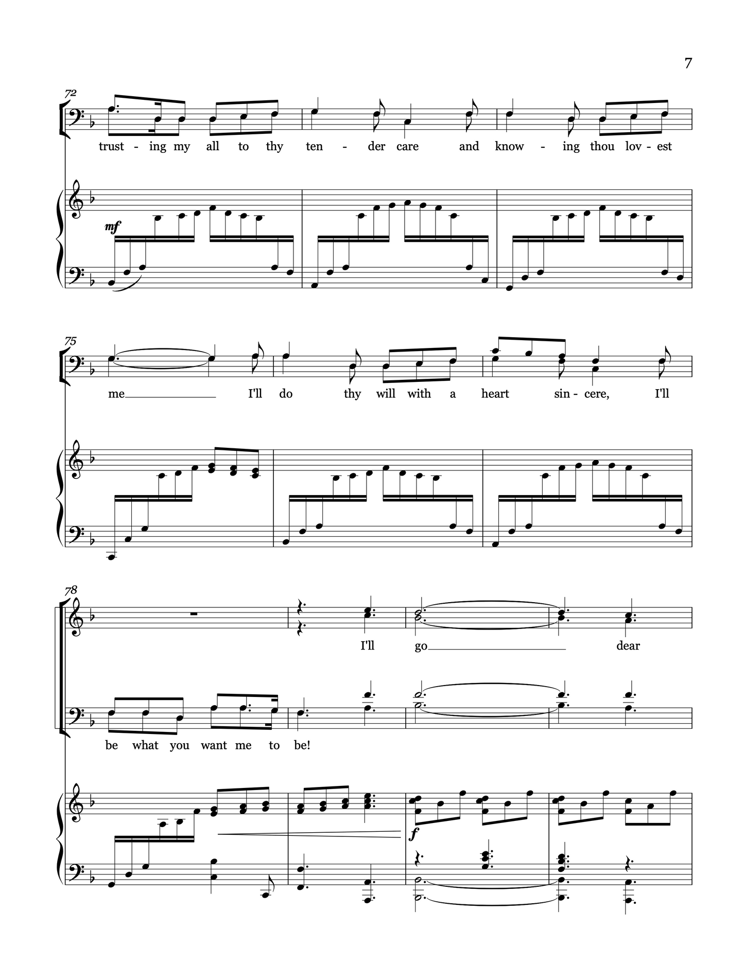 I'll Go Where You Want Me To Go