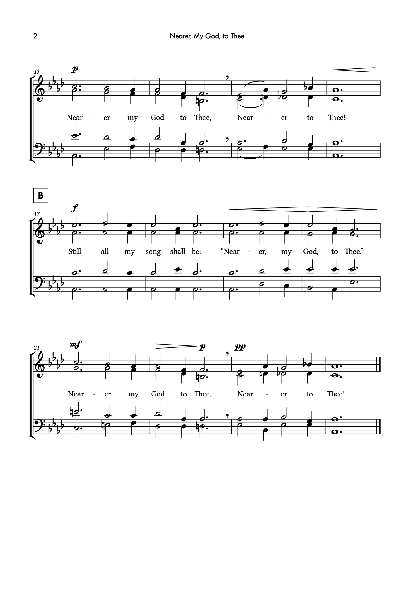 Nearer, My God, To Thee