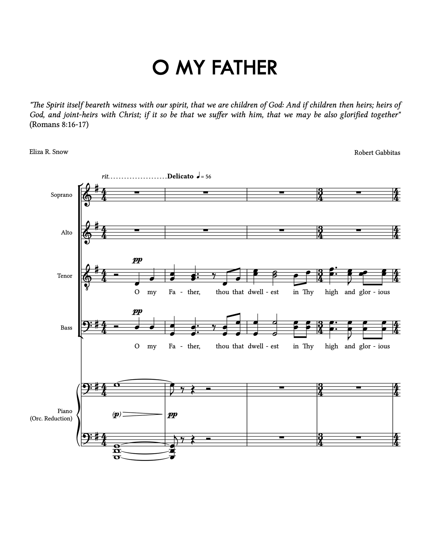 O My Father
